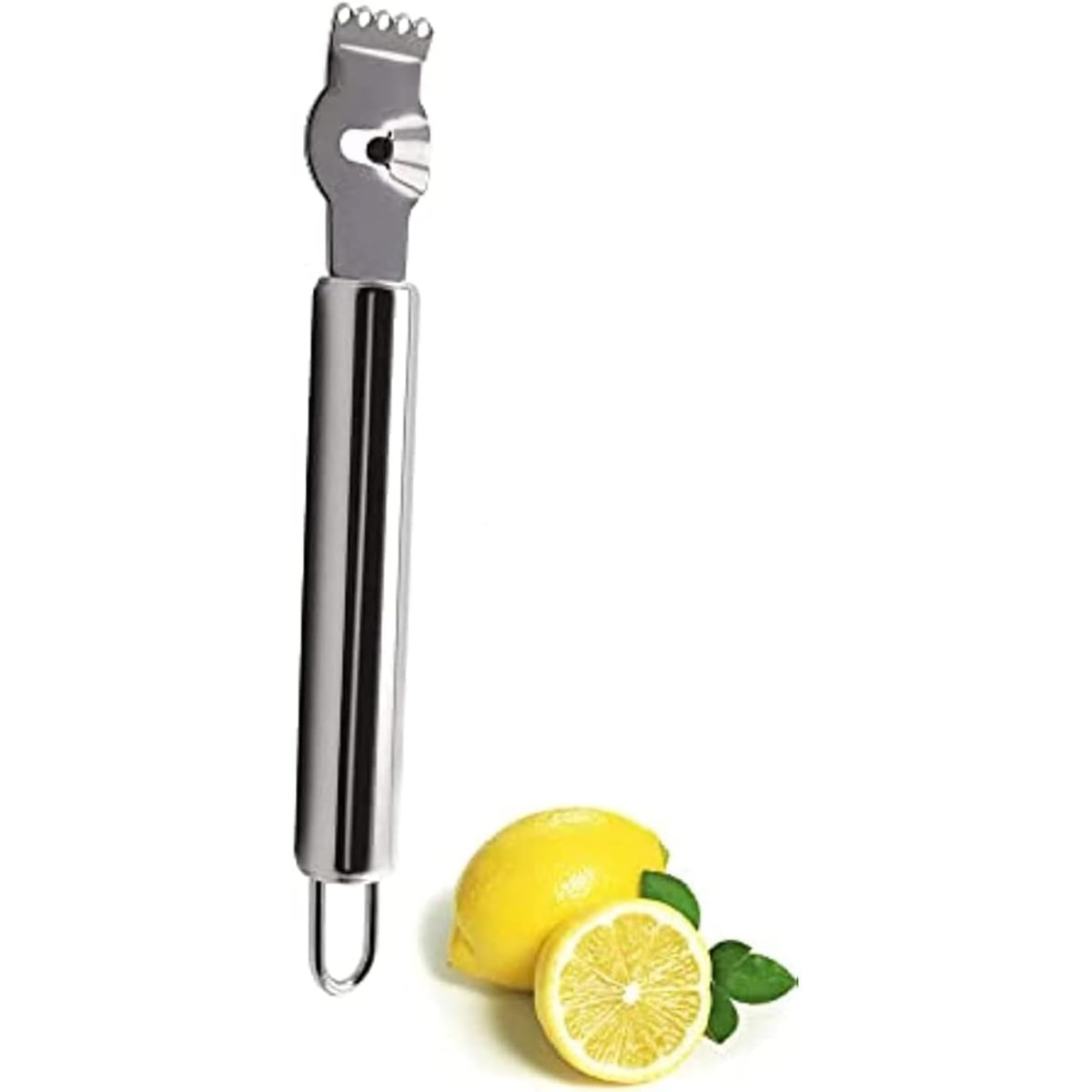Peeler Channel Knife - Spremiagrumi/Grattugia per Limoni in Acciaio Inossidabile