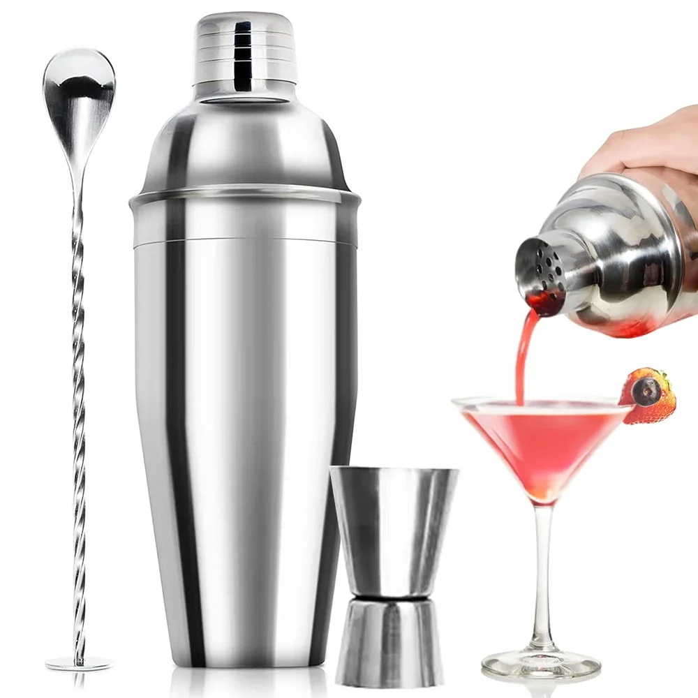 Boston Shaker Set - 3/6 pezzi Shaker per cocktail Strumenti