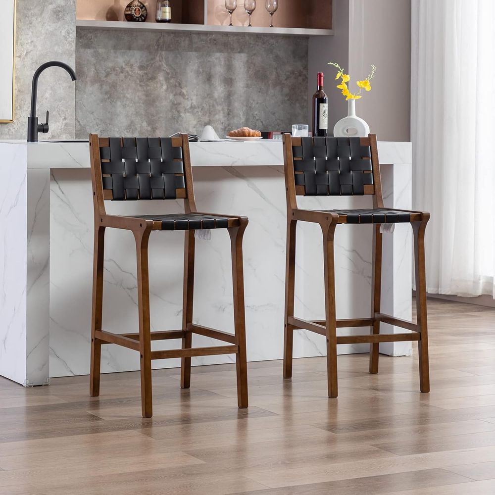Home Bar Stools - Set di 2 sgabelli da bar