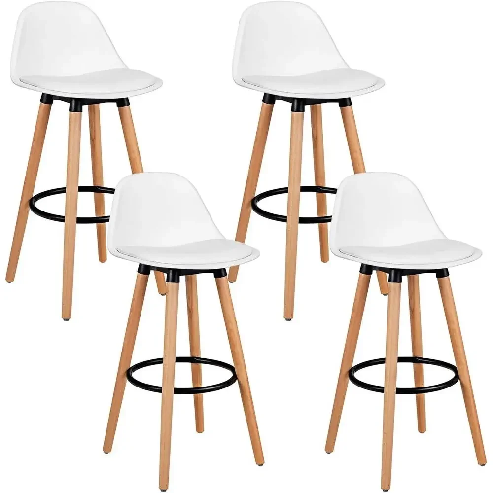 Home Bar Stools - Set di 4 Sgabelli da Bar