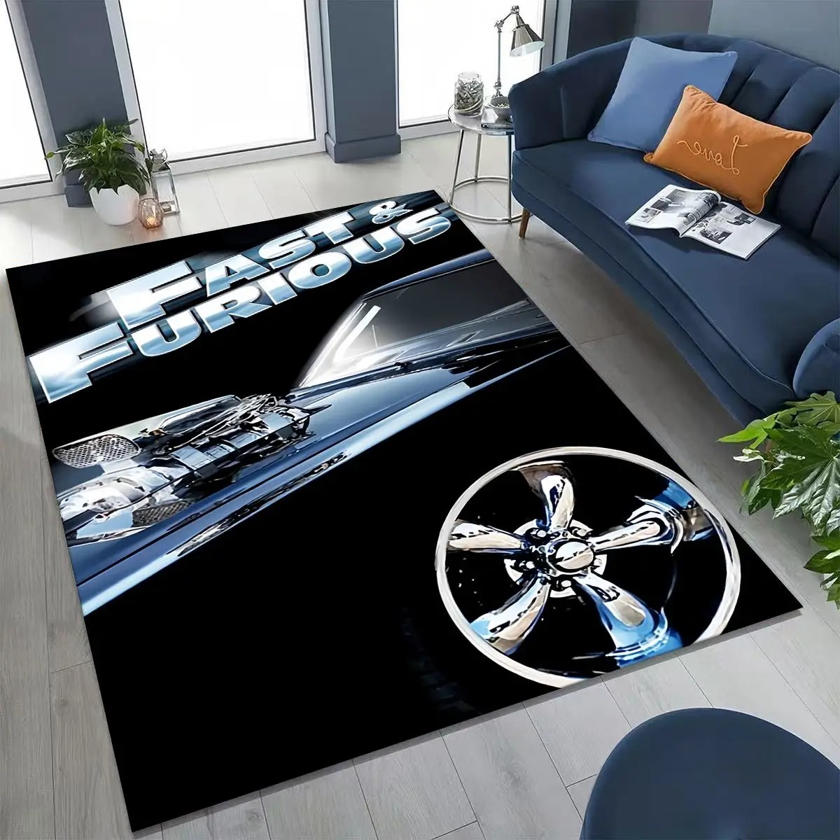 Home Bar Seating - Tappeto Decorativo Fashion Fast & Furious