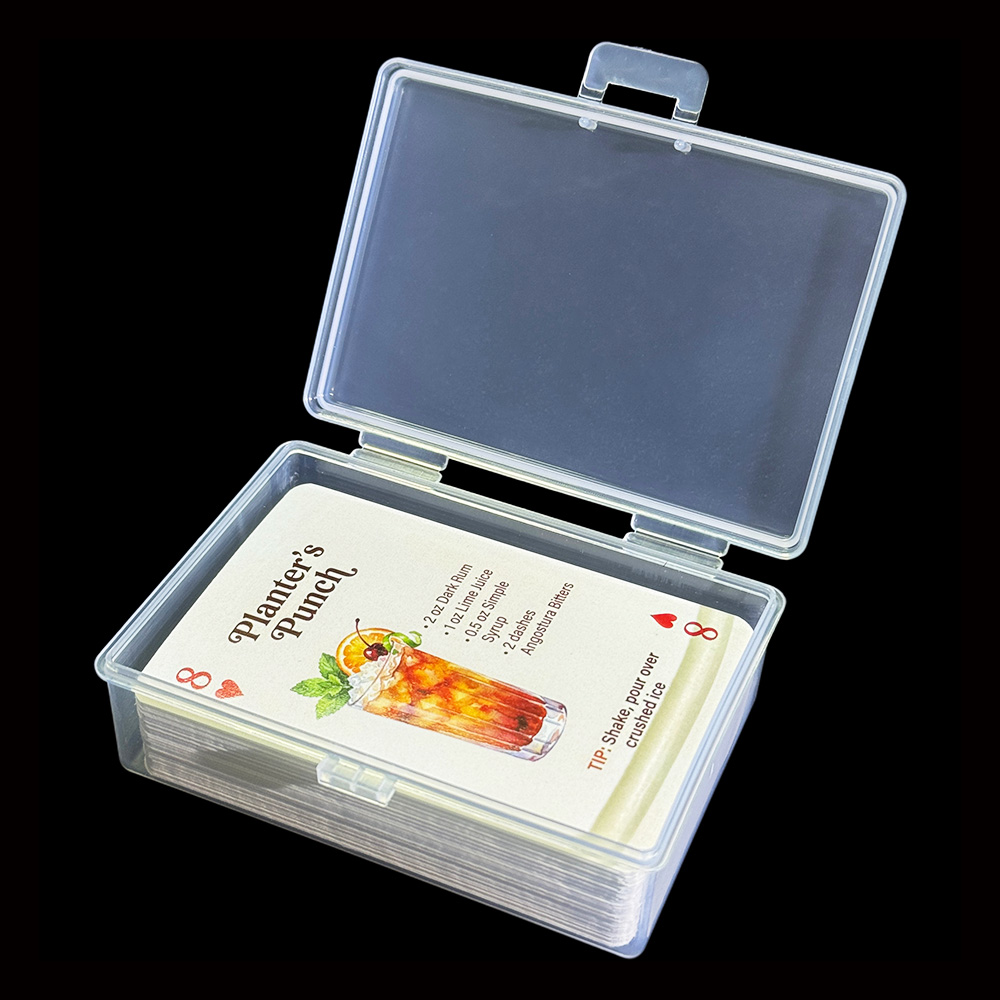 Cocktail Recipe Book - Set di 54 Carte da Gioco