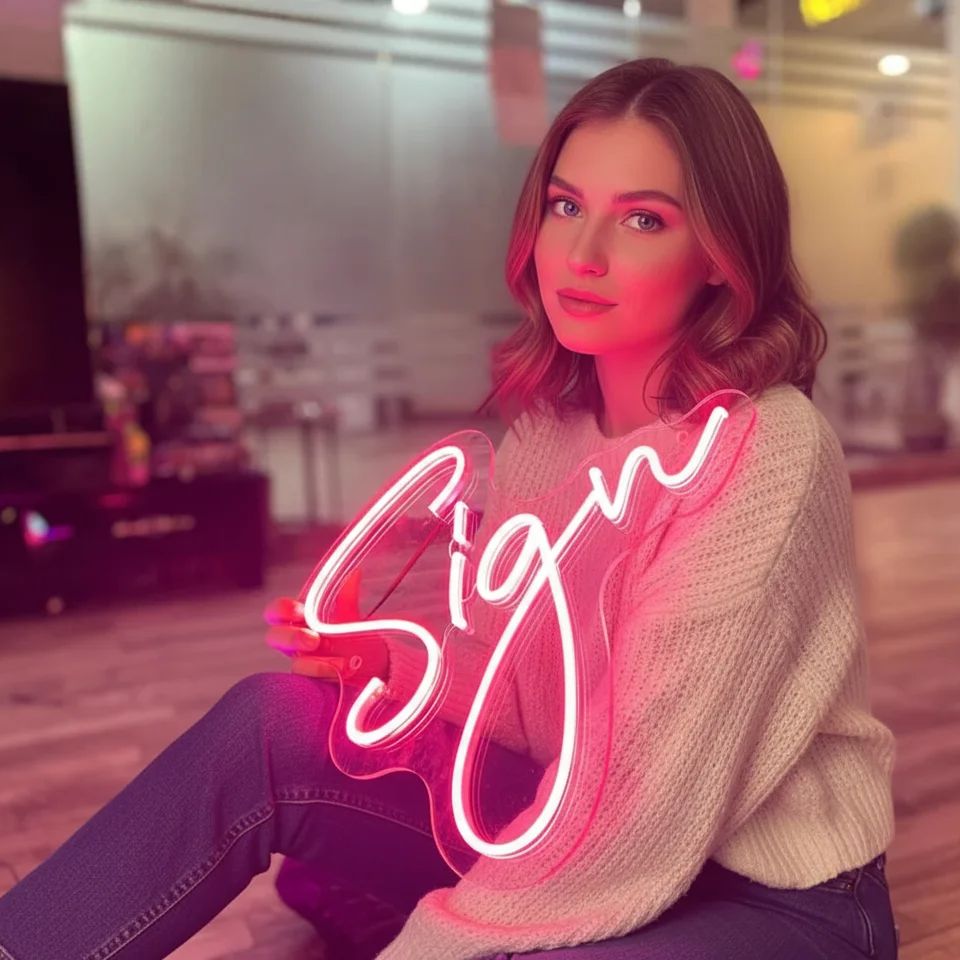 Home Bar Signs - Insegna al neon personalizzata Compleanno personalizzato