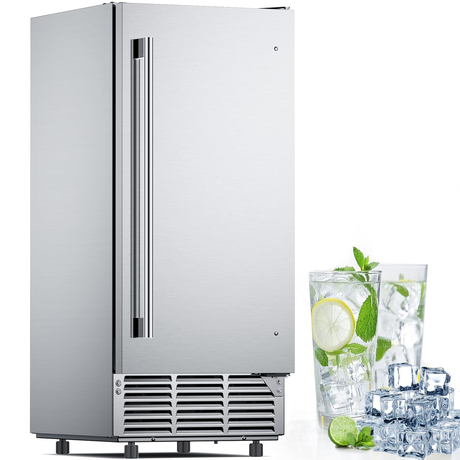 Home Bar And Counter - Fabbricatore di Ghiaccio Commerciale Sottobanco con