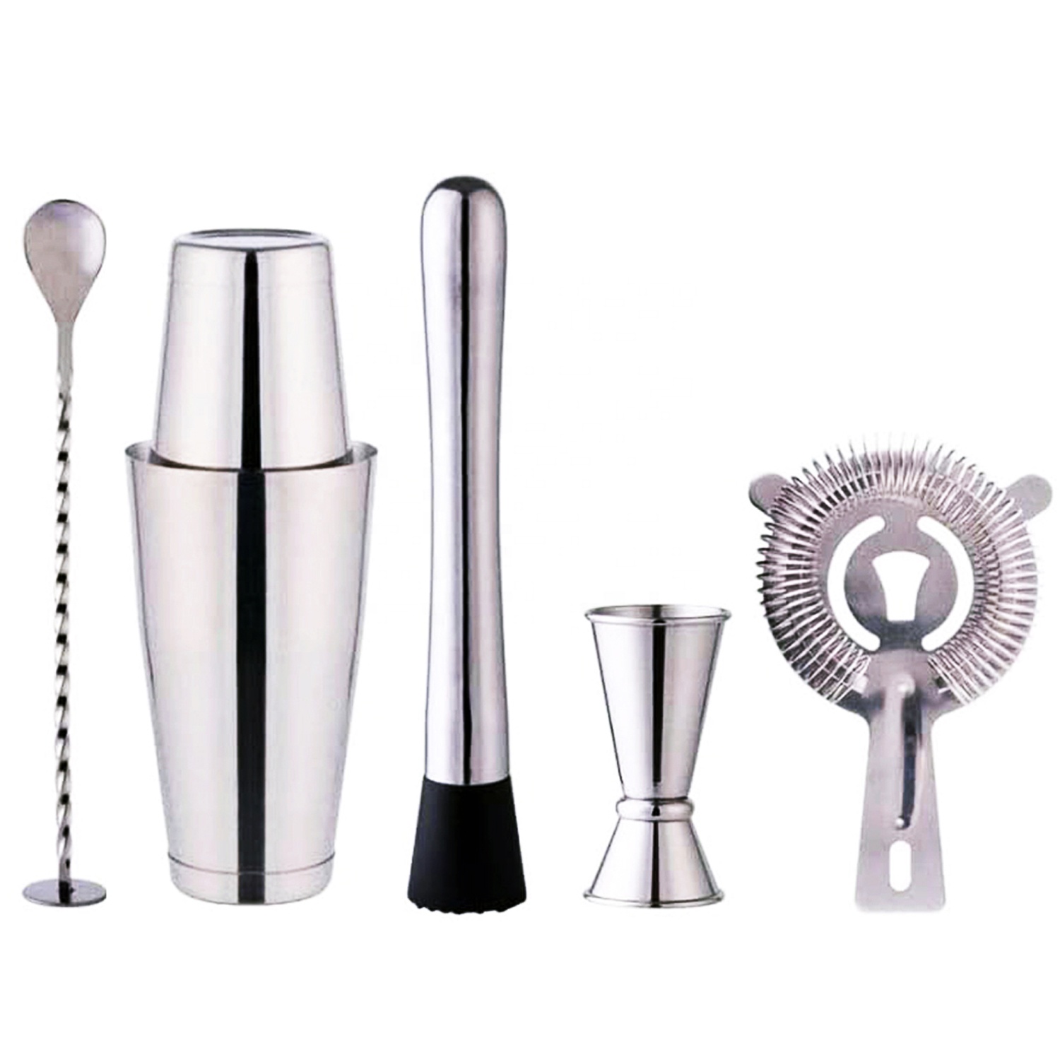 Boston Shaker Set - Set Shaker Boston da 6 Pezzi