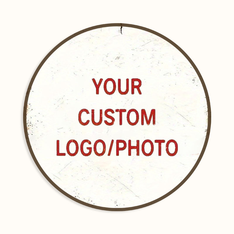 Home Bar Signs - Cartello in alluminio con foto/testo personalizzato,