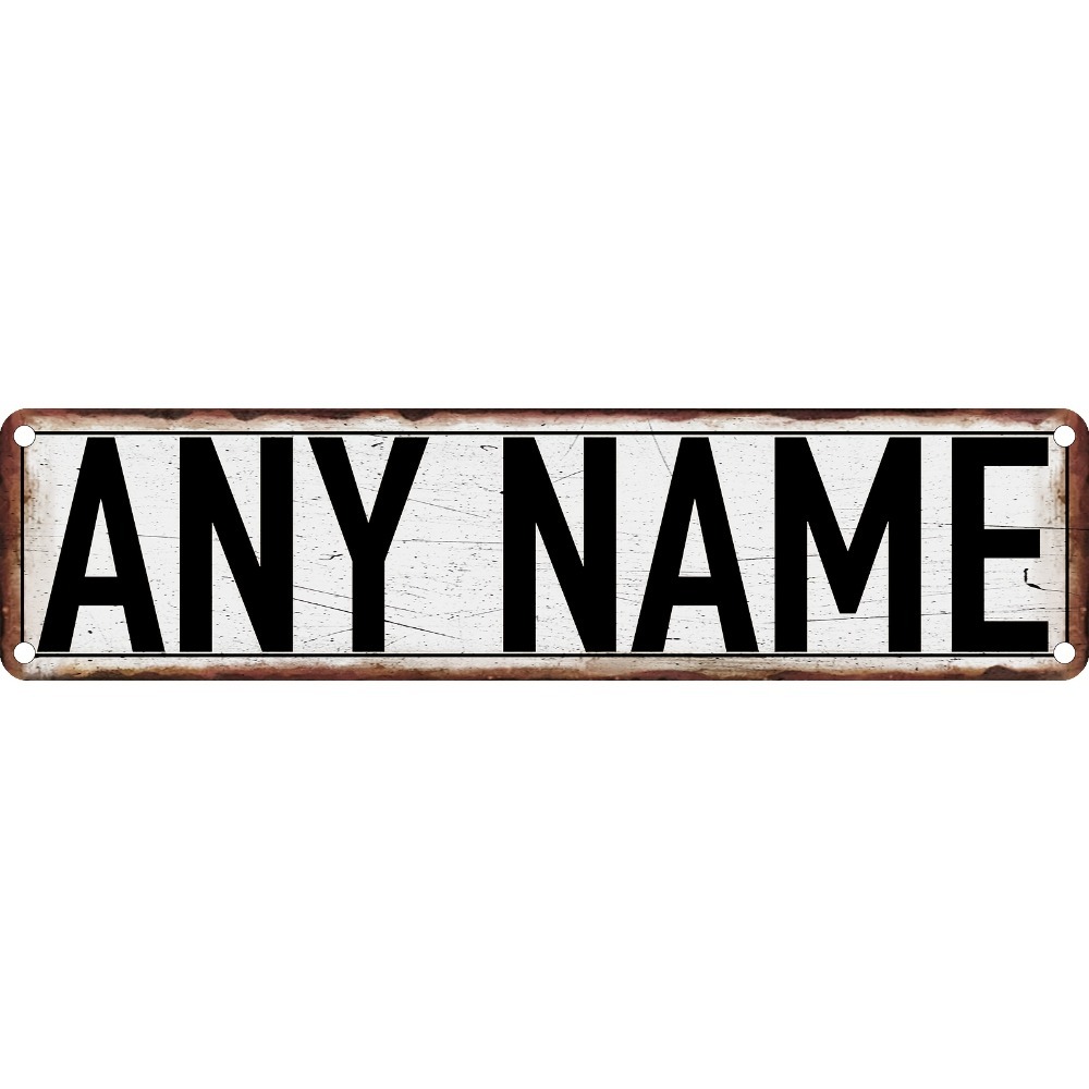 Home Bar Signs - Insegna stradale personalizzata in alluminio 2D