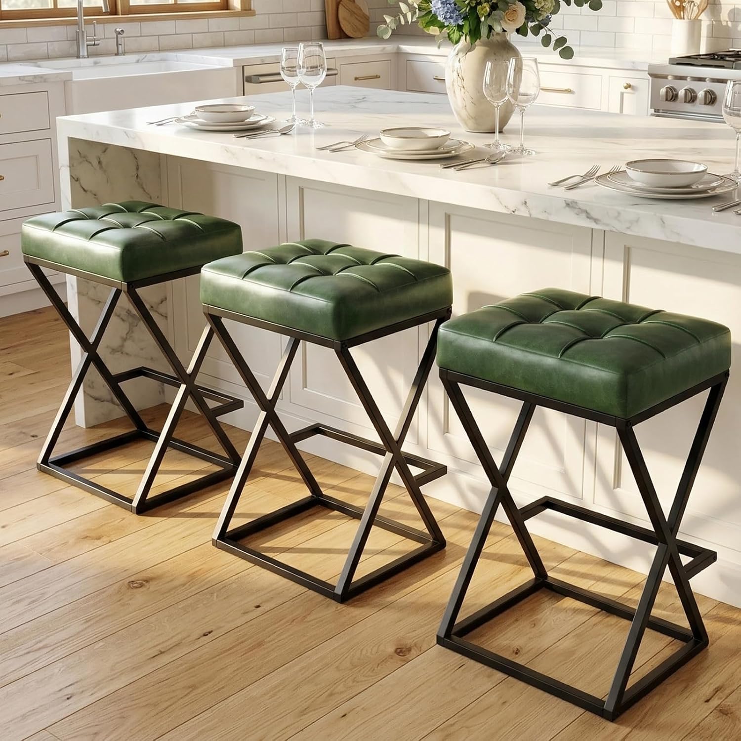 Home Bar Seating - Set di 3 sgabelli da bar