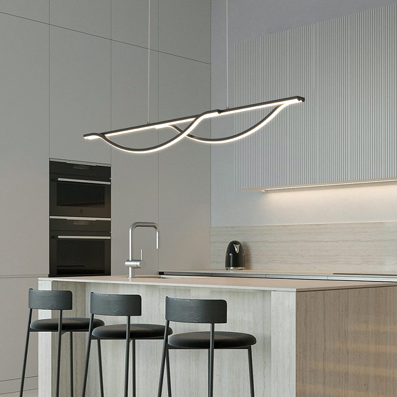 Home Bar Word - Lampadario da ristorante a led Nordico