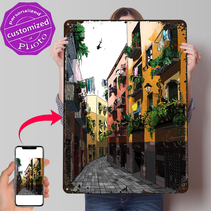 Home Barcelona - Poster 3D della Città Vecchia di