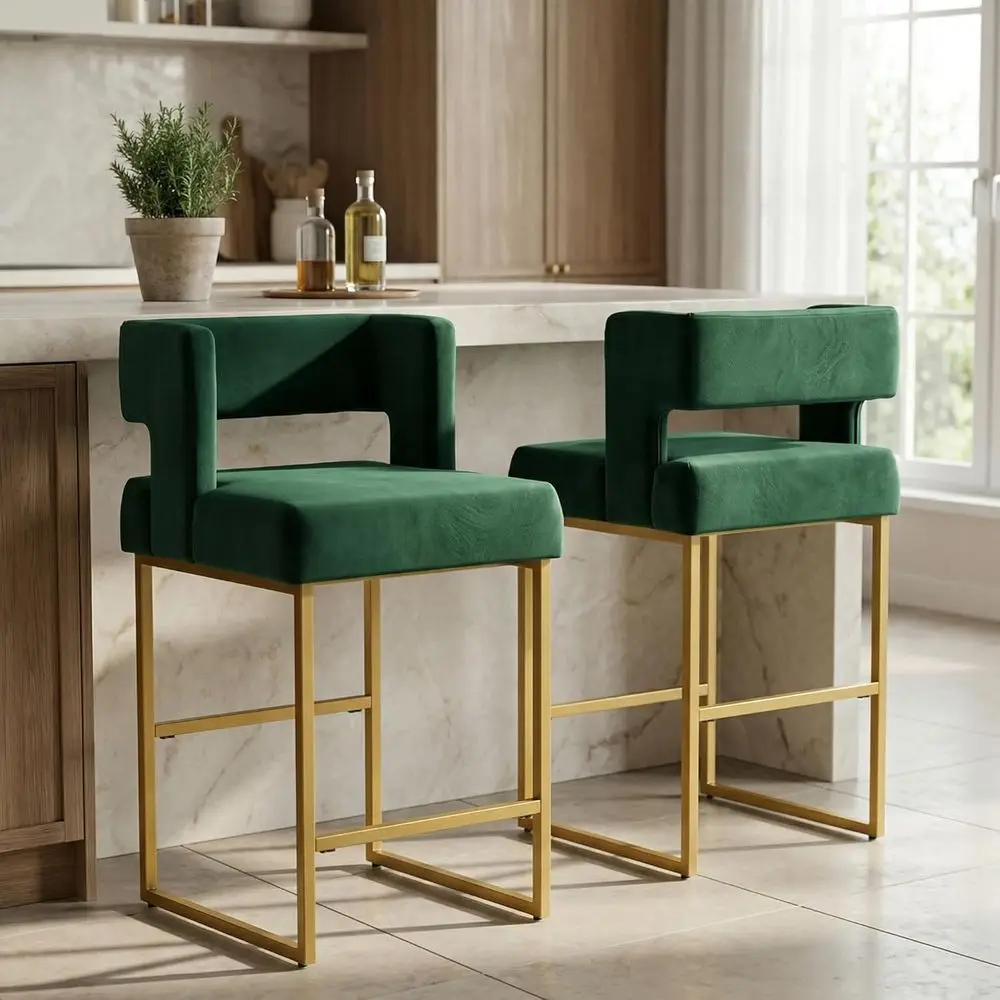 Home Bar Stools - Set di 2 Sgabelli da Bar