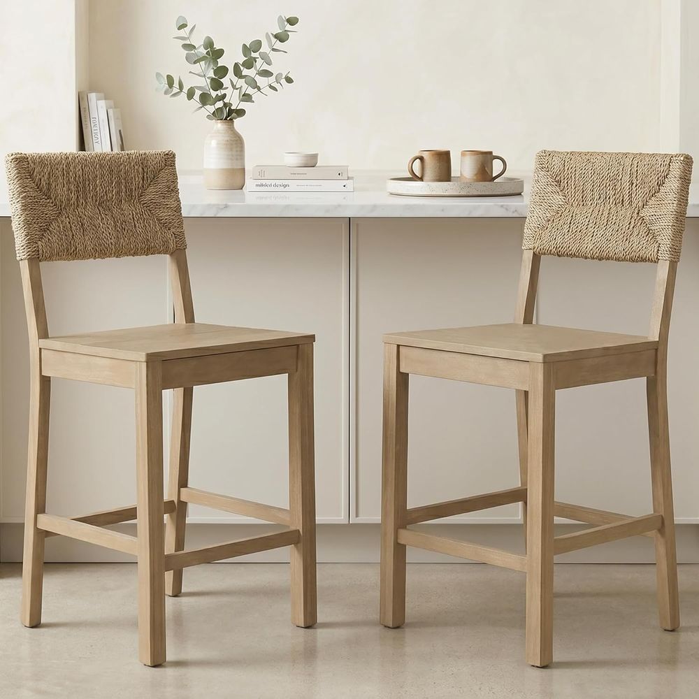 Home Bar Stools - Set di 2 Sgabelli da Bar