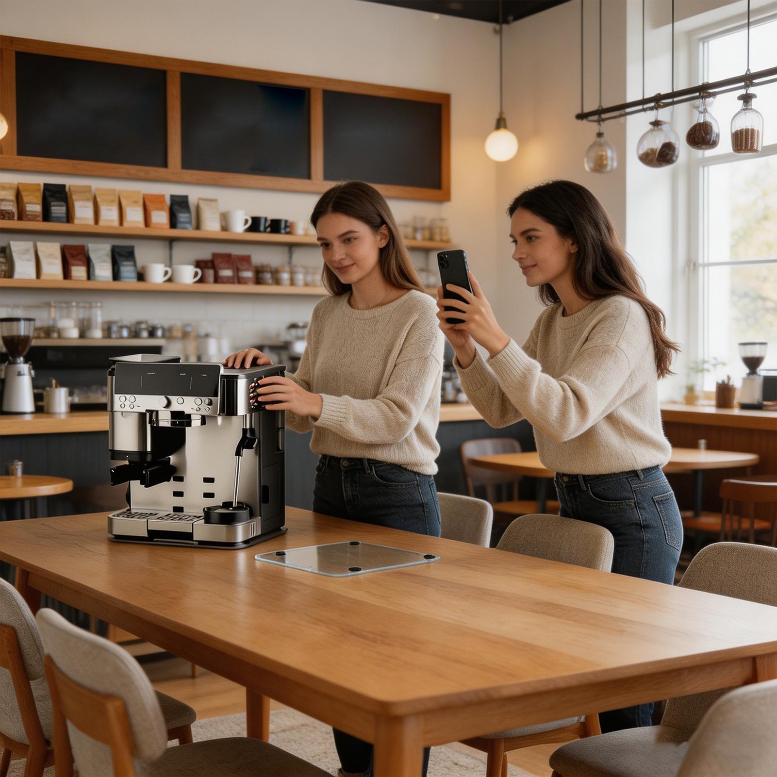 Home Bar And Counter - Vassoio scorrevole silenzioso per elettrodomestici, protezione