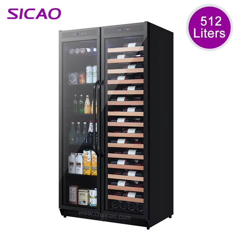 Home Bar And Fridge - Frigorifero per Bevande Integrato a Doppia