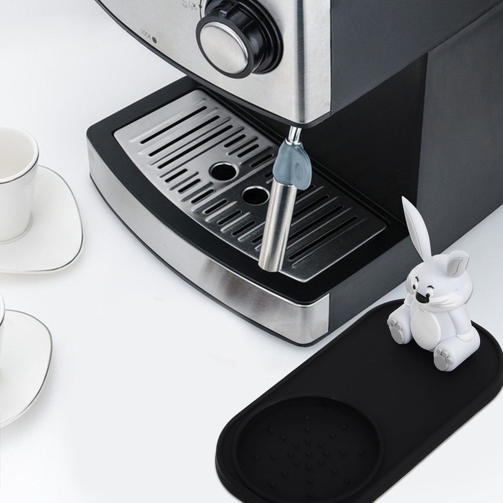 Home Bar And Counter - Tappetino per Pressatura Caffè in Silicone