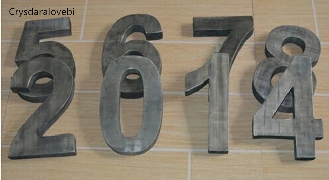 Home Bar Word - Targhe con nome in legno personalizzate