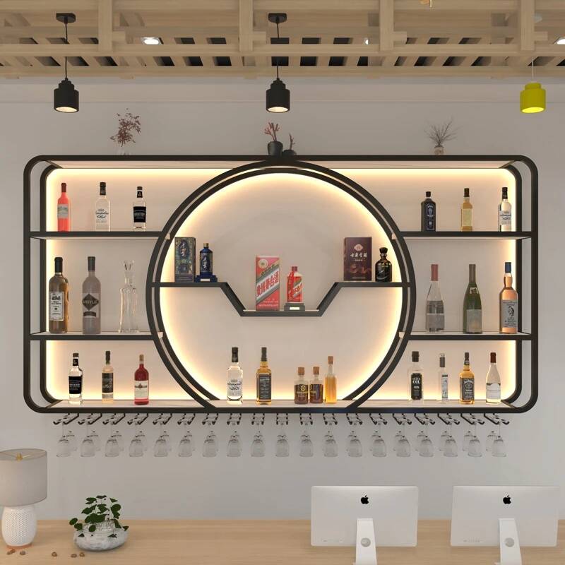 Vetrina per Vini da Nightclub, - Home Bar Shelves recensione e prezzo
