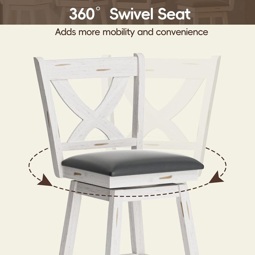 Set di 2 sgabelli da bar girev - Home Bar Stools recensione e prezzo