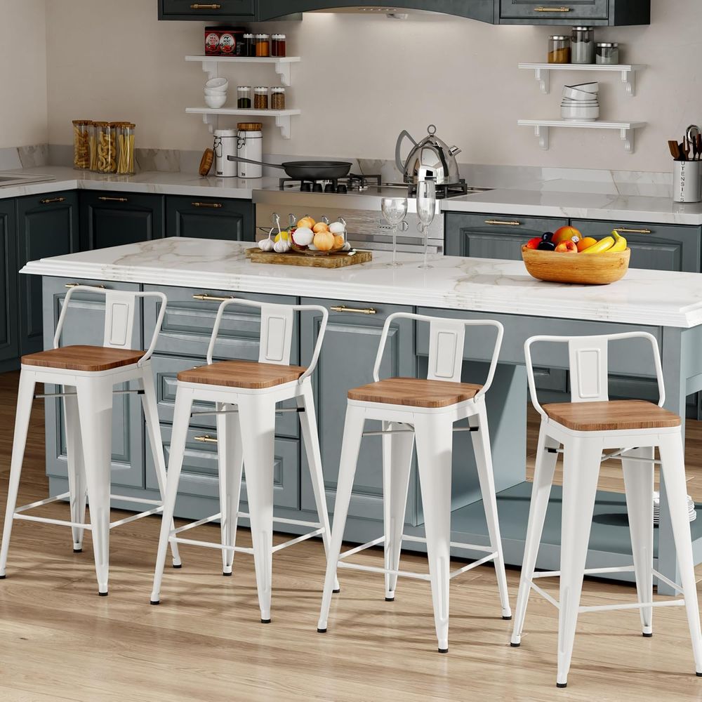 Set di 4 sgabelli da bar indus - Home Bar Stools recensione e prezzo