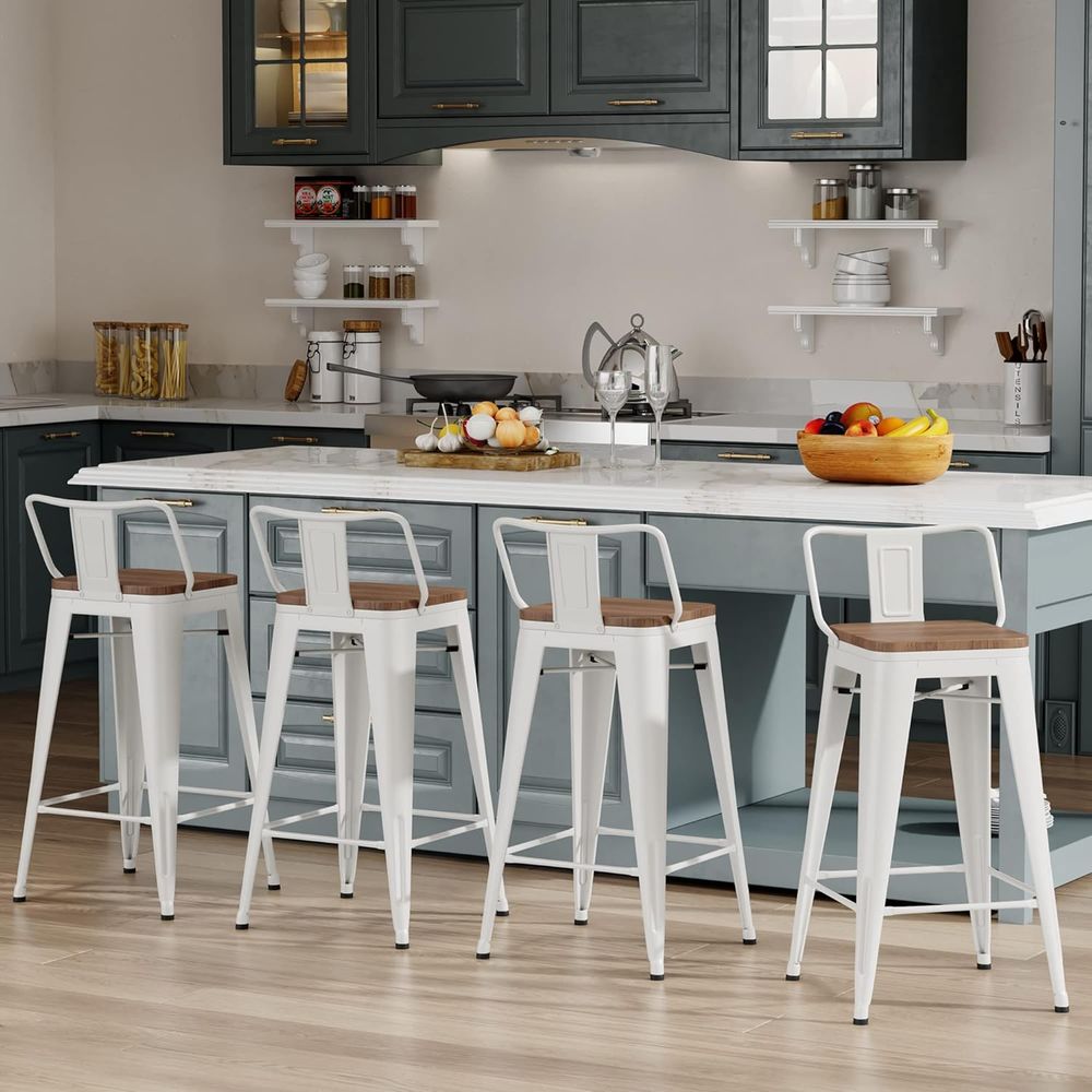 Set di 4 sgabelli da bar indus - Home Bar Stools recensione e prezzo
