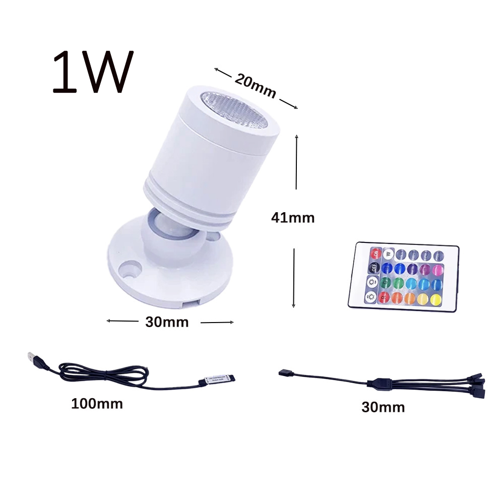 USB 5V RGB Mini Faretto LED 1W - Home Bar And Counter recensione e prezzo