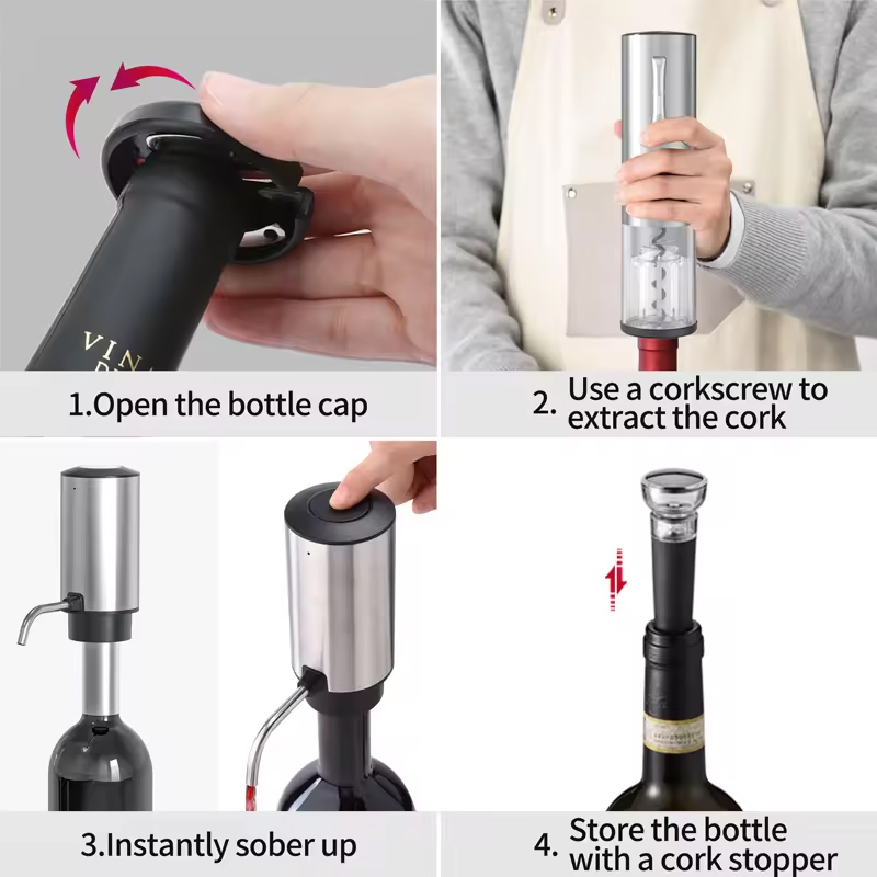 Set Apribottiglie Elettrico Ri - Home Bar Set recensione e prezzo
