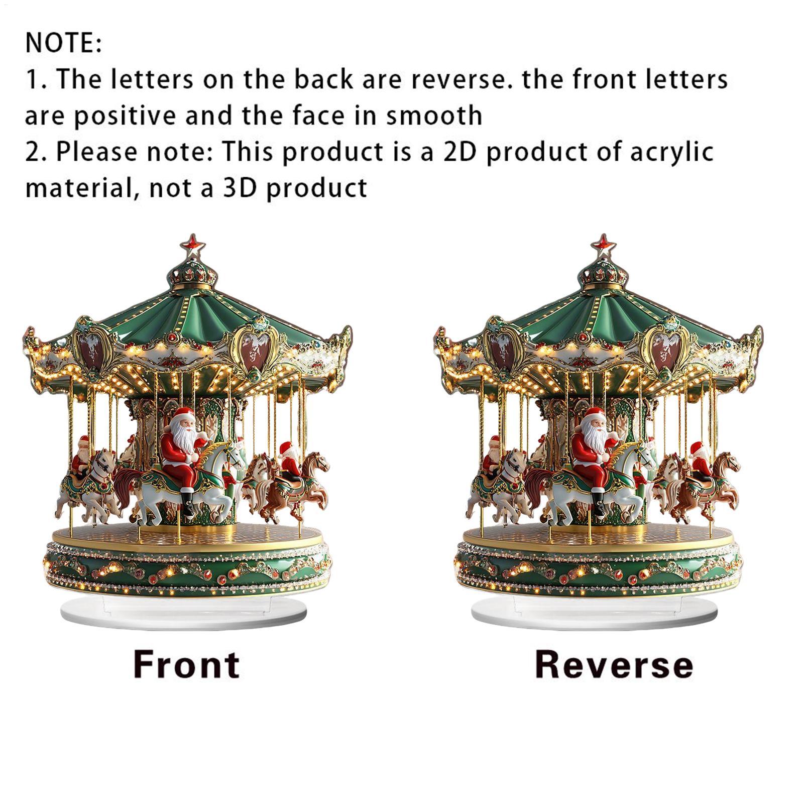 Giostra di Natale Acrilico 2D  - Home Bar Shelves recensione e prezzo