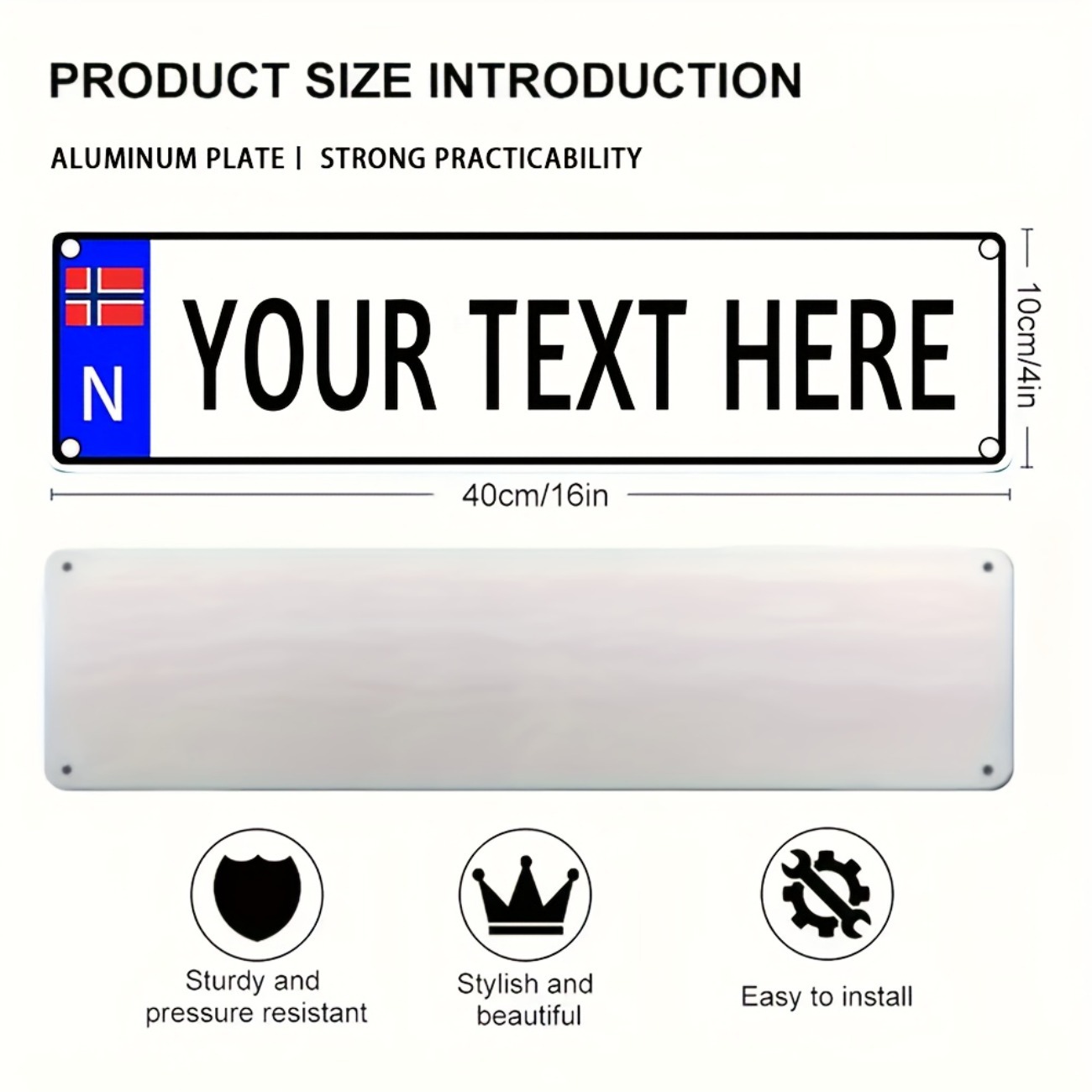 Targa in metallo vintage norve - Home Bar Signs recensione e prezzo