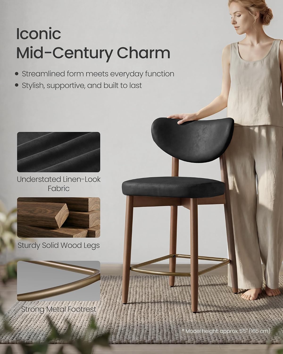 Set di 2 sgabelli da bar moder - Home Bar Seating recensione e prezzo