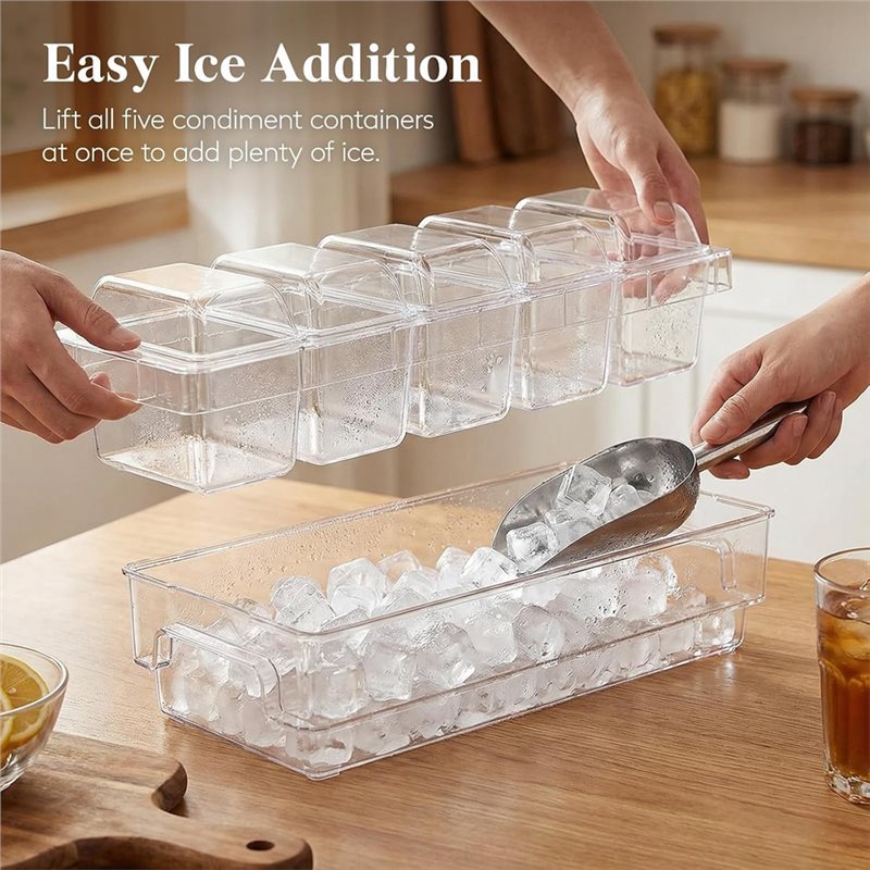 AB46 - Per forniture da bar, c - Garnish Tray Set recensione e prezzo