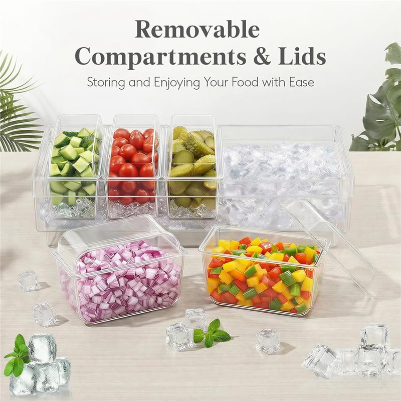 AB46 - Per forniture da bar, c - Garnish Tray Set recensione e prezzo
