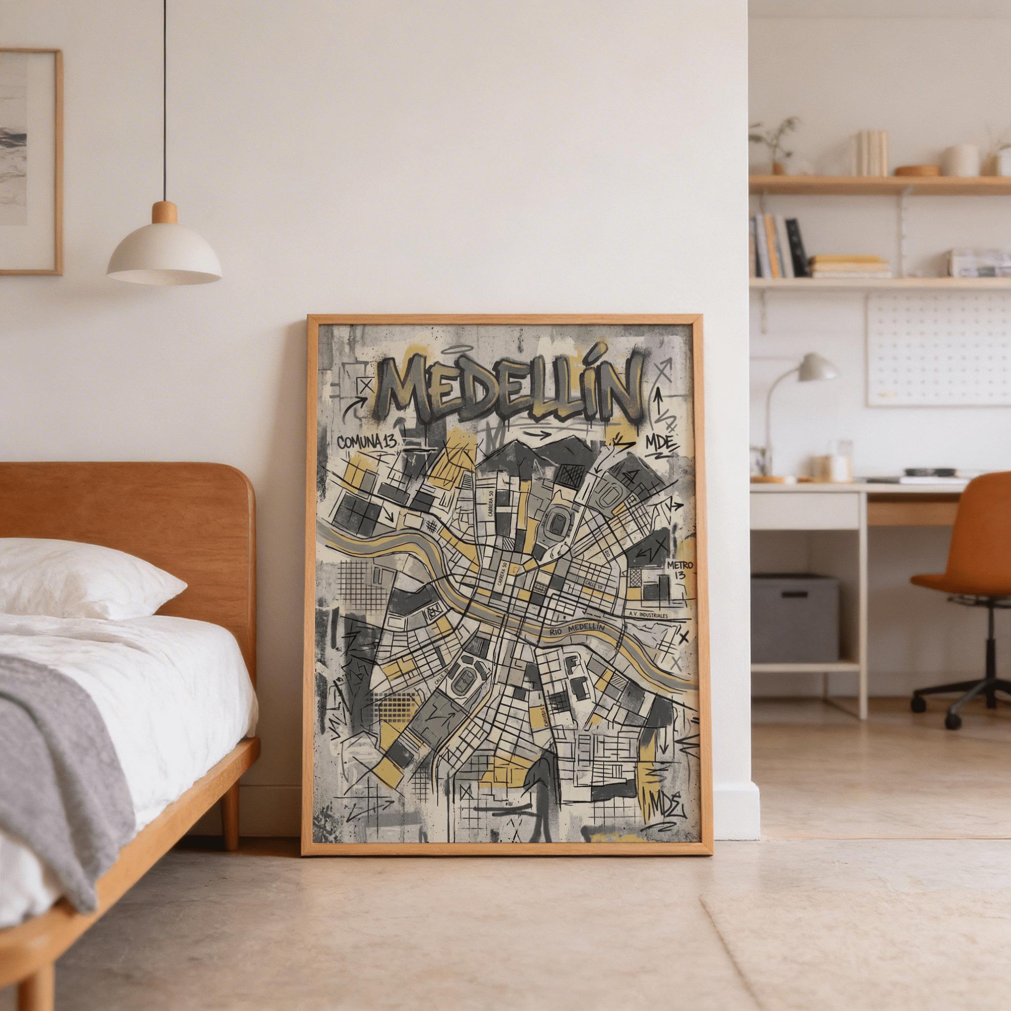 Poster in Stile Graffiti Urban - Home Barcelona recensione e prezzo