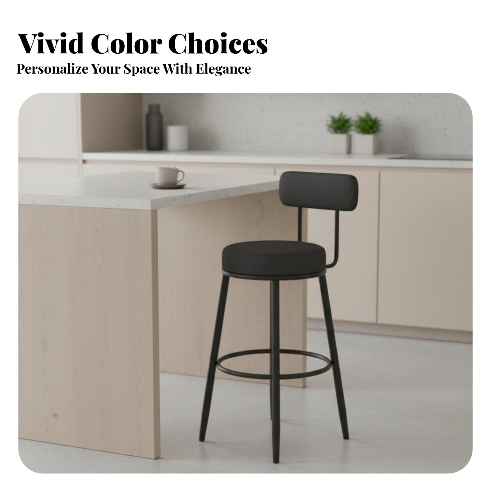 Sgabello Imbottito con Schiena - Home Bar Seating recensione e prezzo