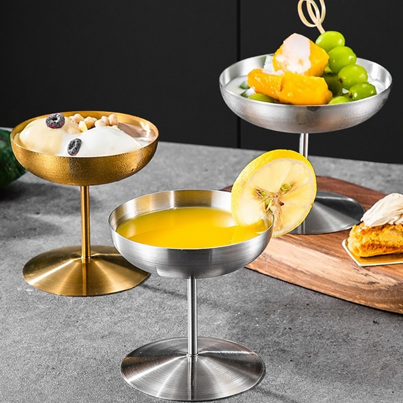 Tazza per gelato in acciaio in - Home Bar Supplies recensione e prezzo