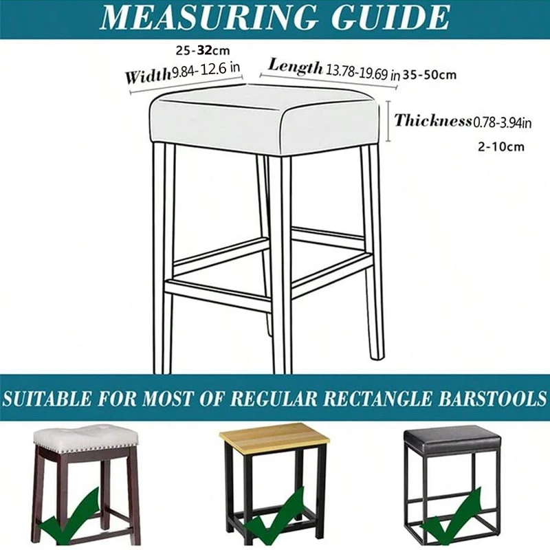 1/2 pezzi Coprisedia da bar el - Home Bar Seating recensione e prezzo