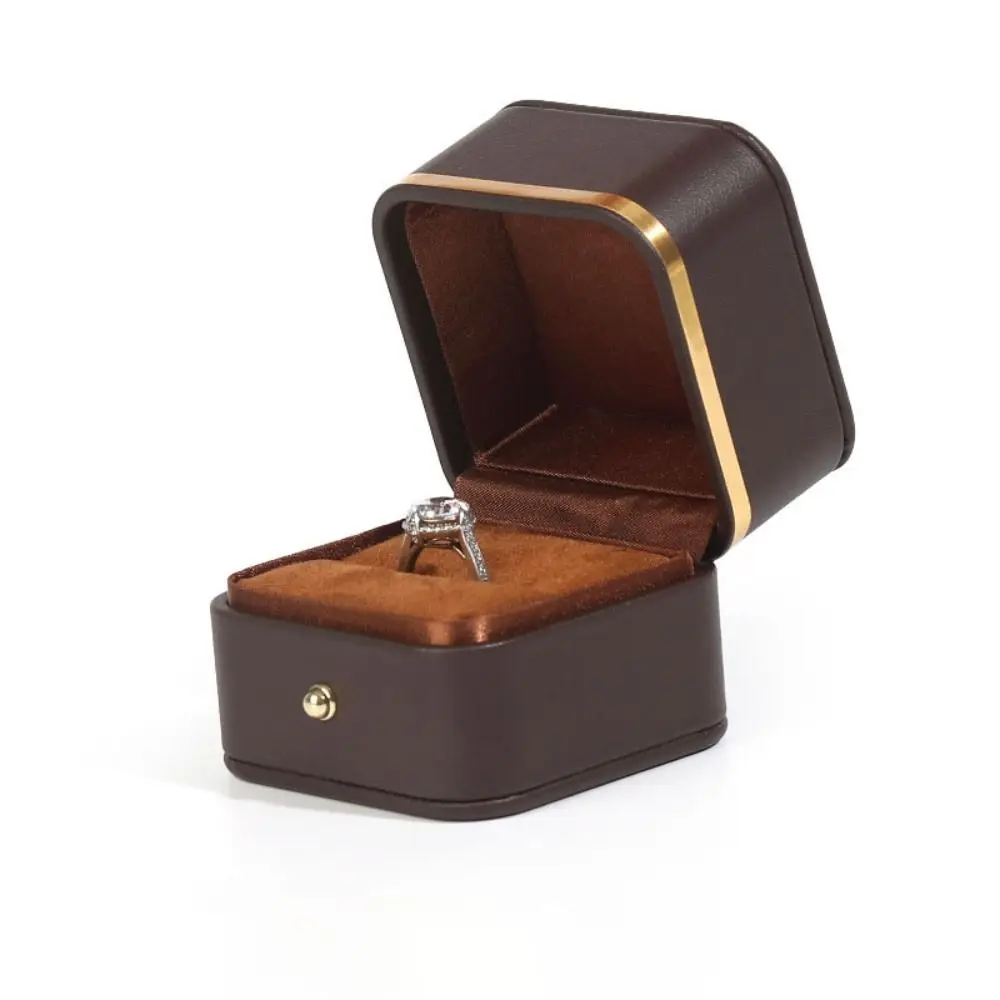 Scatola per anelli quadrata in - Bar Cart Gold recensione e prezzo