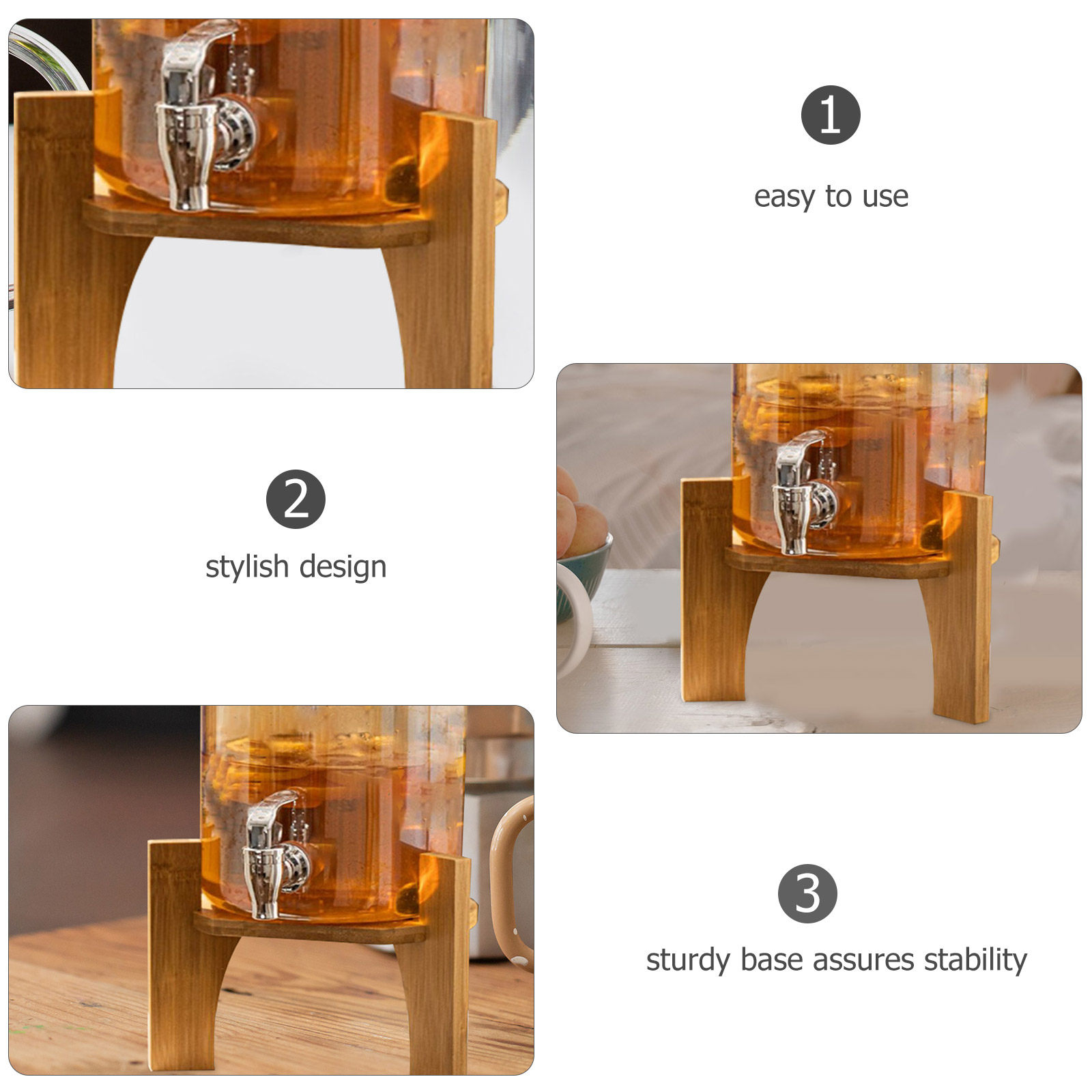 Elegante Supporto in Legno per - Home Bar Shelves recensione e prezzo