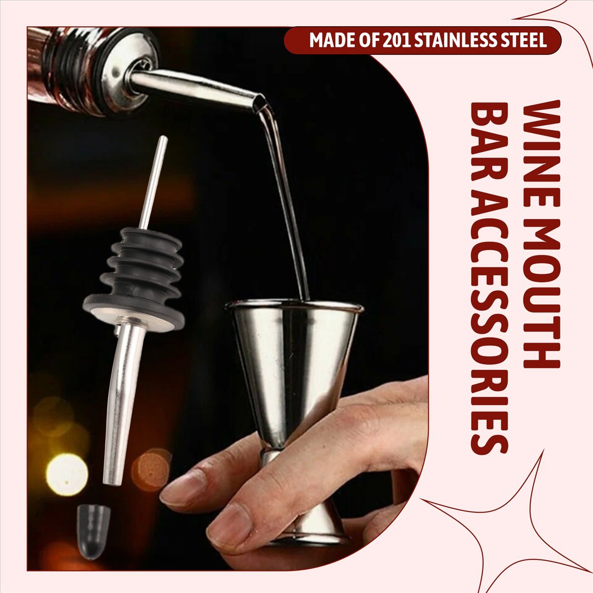REST Set di 6 Beccucci Versato - Speed Pourer Cap recensione e prezzo