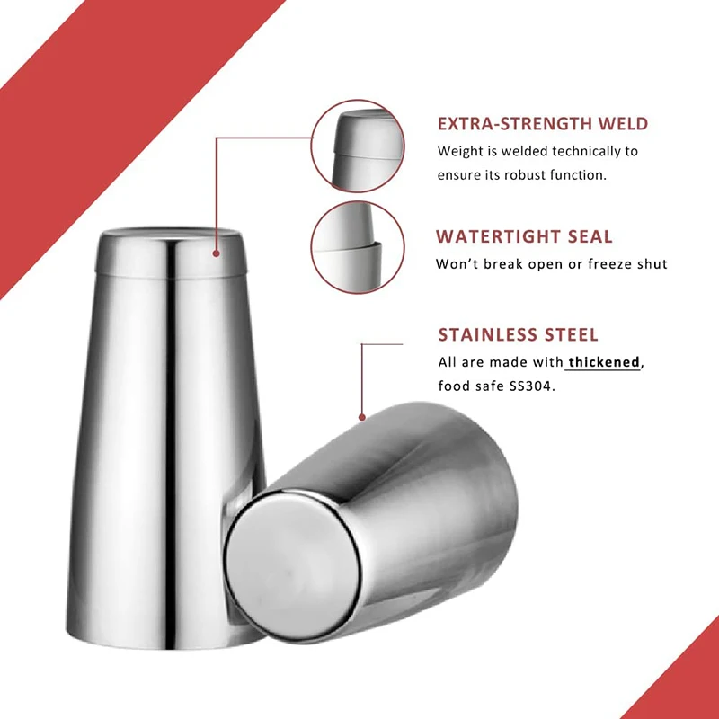 Set shaker per cocktail da 18  - Boston Shaker Set recensione e prezzo
