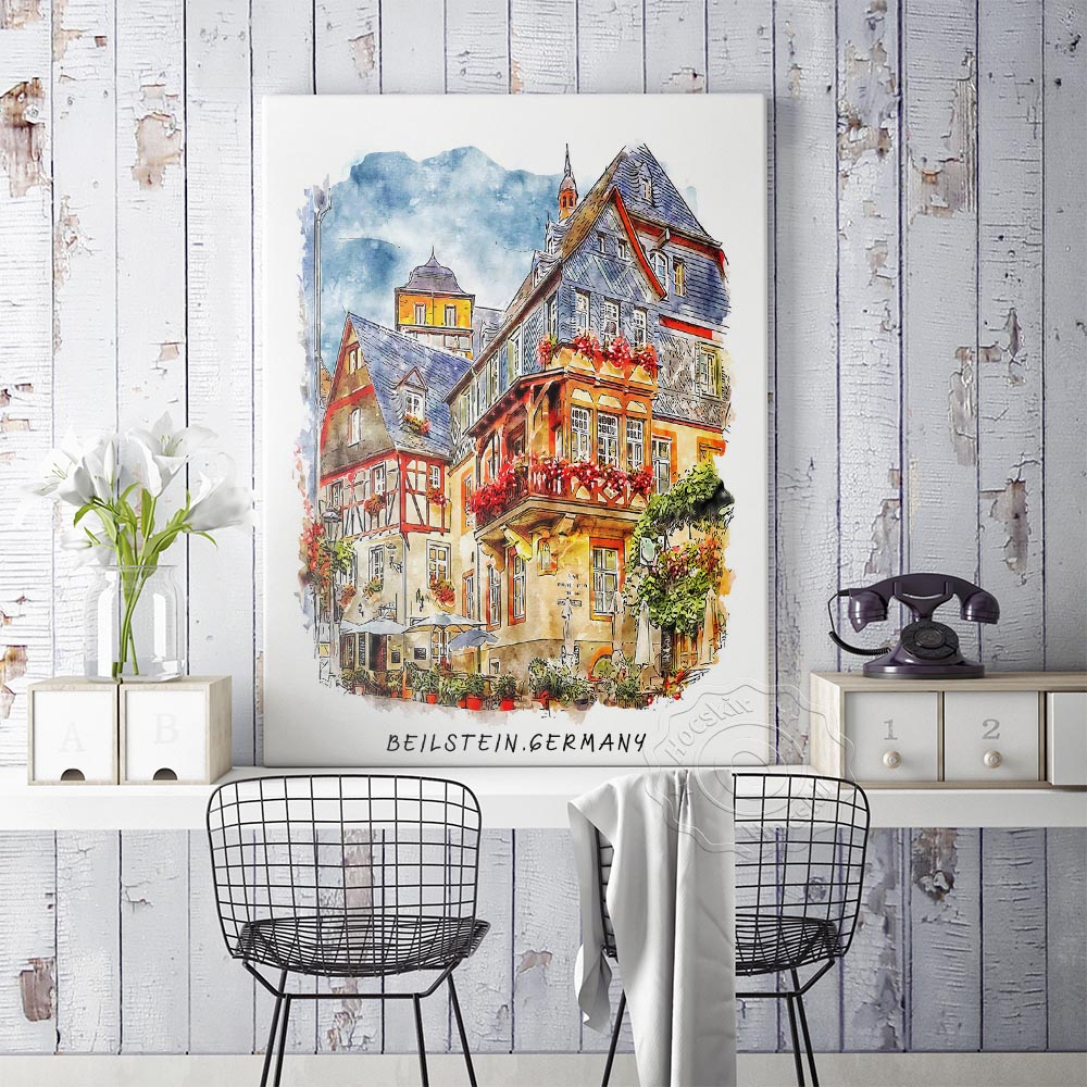 Stampa ad acquerello, Poster d - Home Barcelona recensione e prezzo