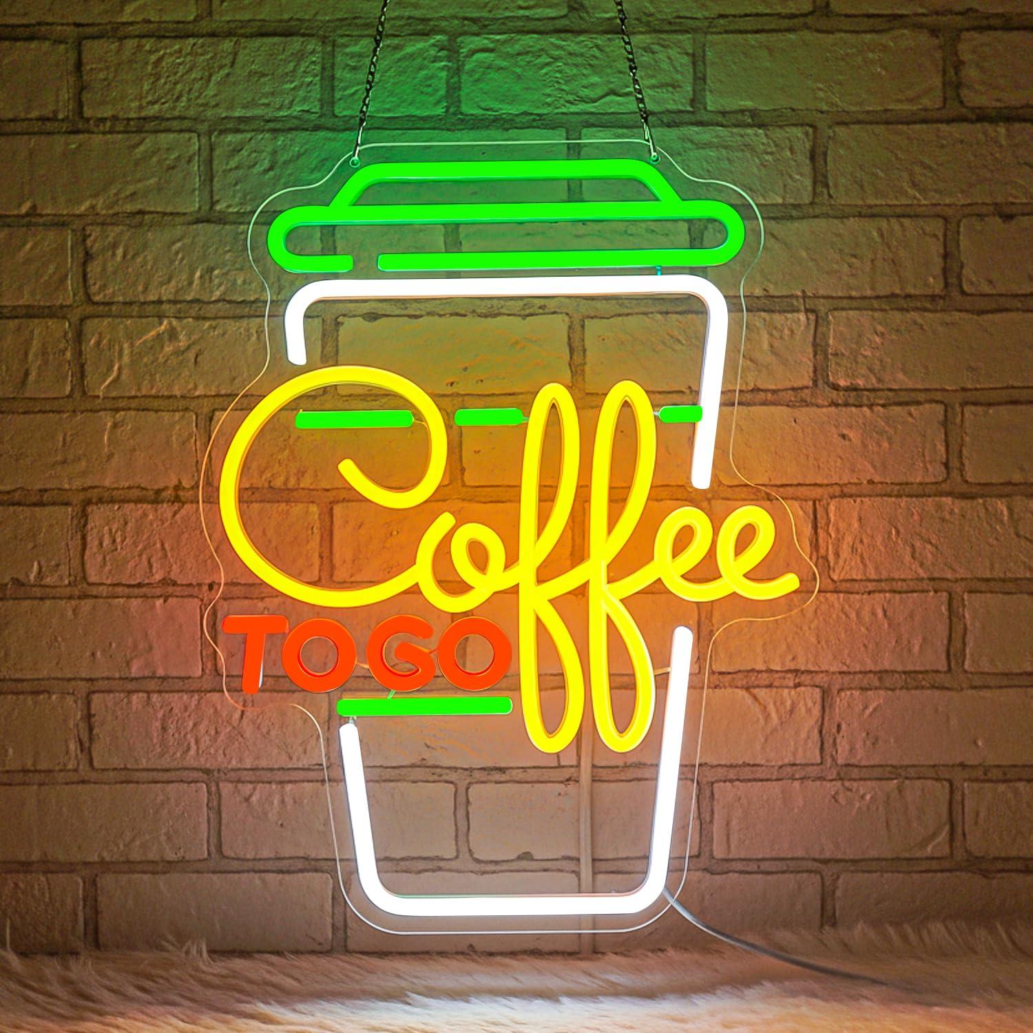 Insegna al Neon per Caffè, Luc - Home Bar Signs recensione e prezzo