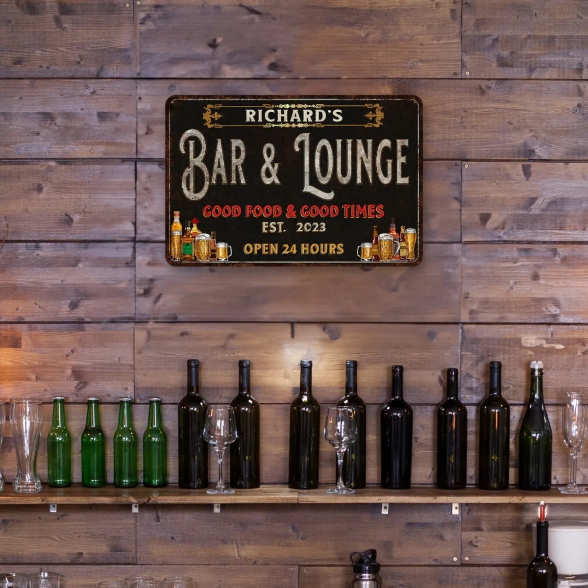 Insegna personalizzata per bar - Home Bar Signs recensione e prezzo