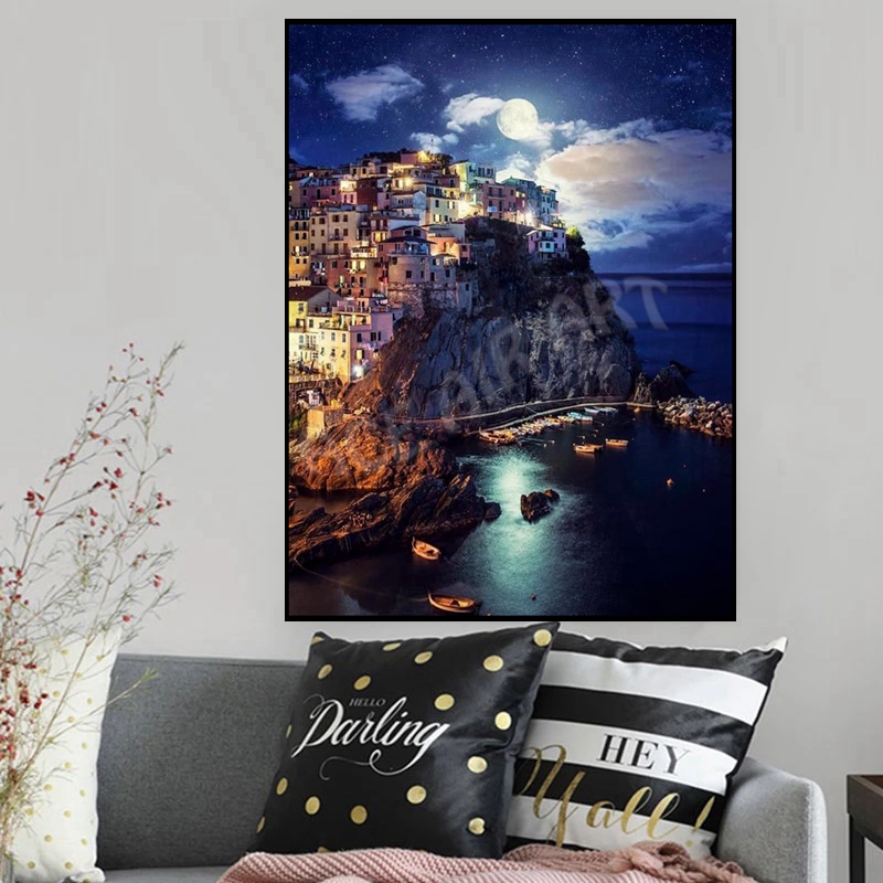 Pittura diamante paesaggio di  - Home Barcelona recensione e prezzo