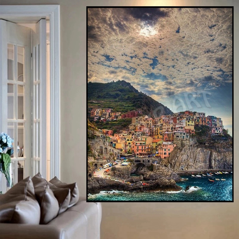 Pittura diamante paesaggio di  - Home Barcelona recensione e prezzo