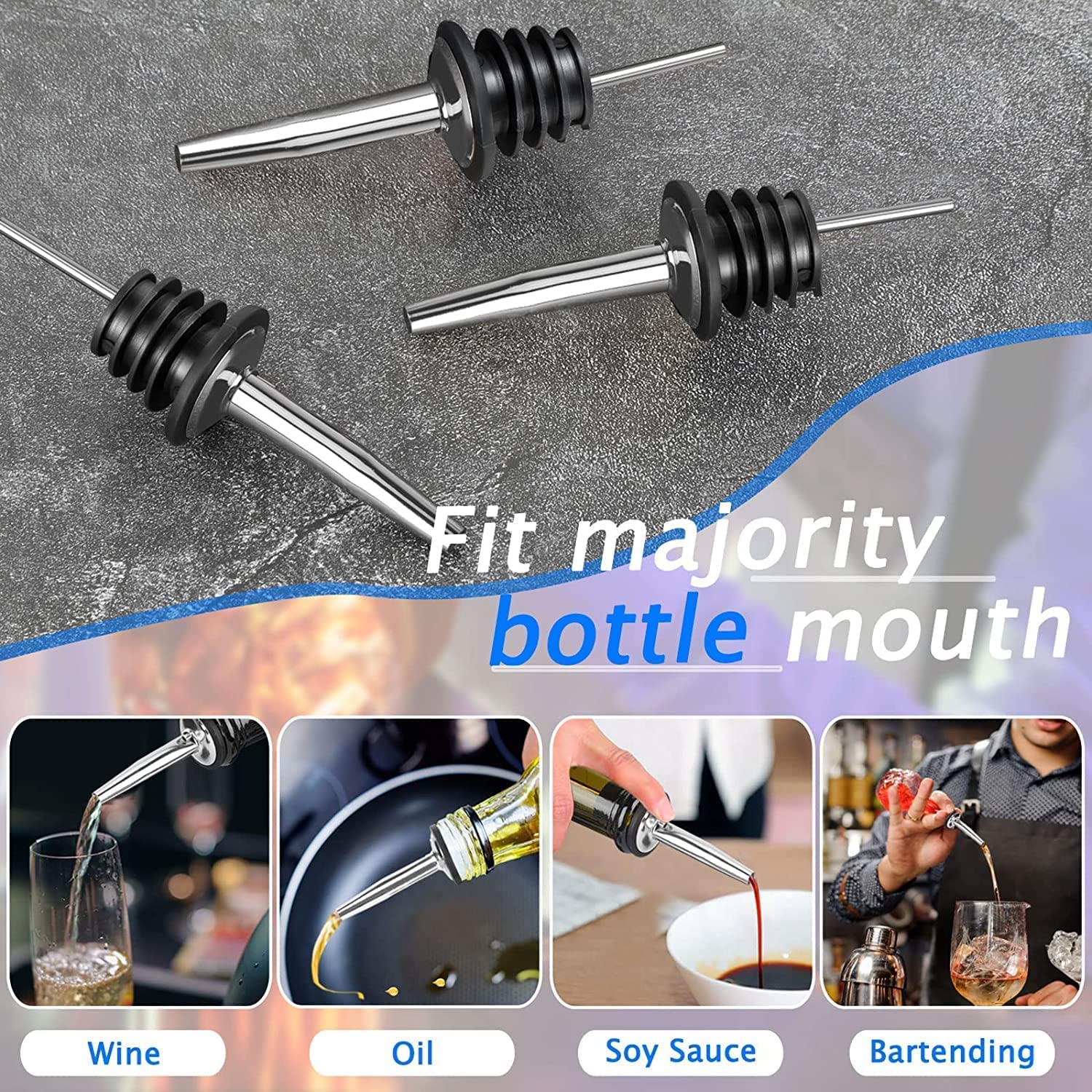 Beccuccio per versare liquori, - Speed Pourer Cap recensione e prezzo