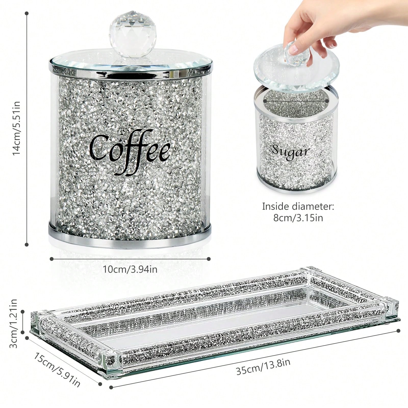 Set di contenitori per caffè,  - Home Bar Set recensione e prezzo