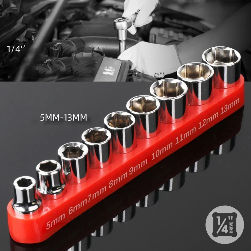 9 Pcs 1/4 pollici Drive 5-13mm - Home Bar Supplies recensione e prezzo
