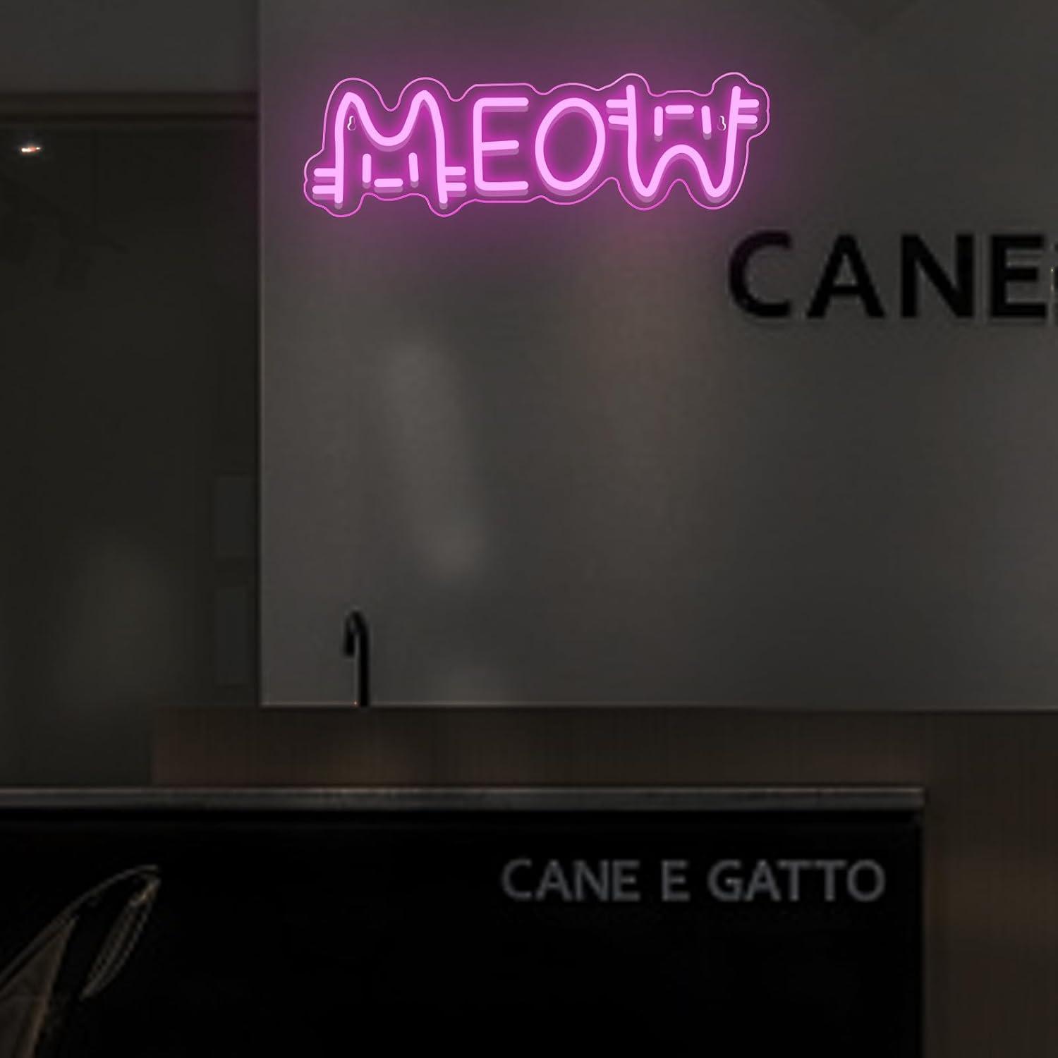 Insegna al Neon a Forma di Gat - Home Bar Signs recensione e prezzo