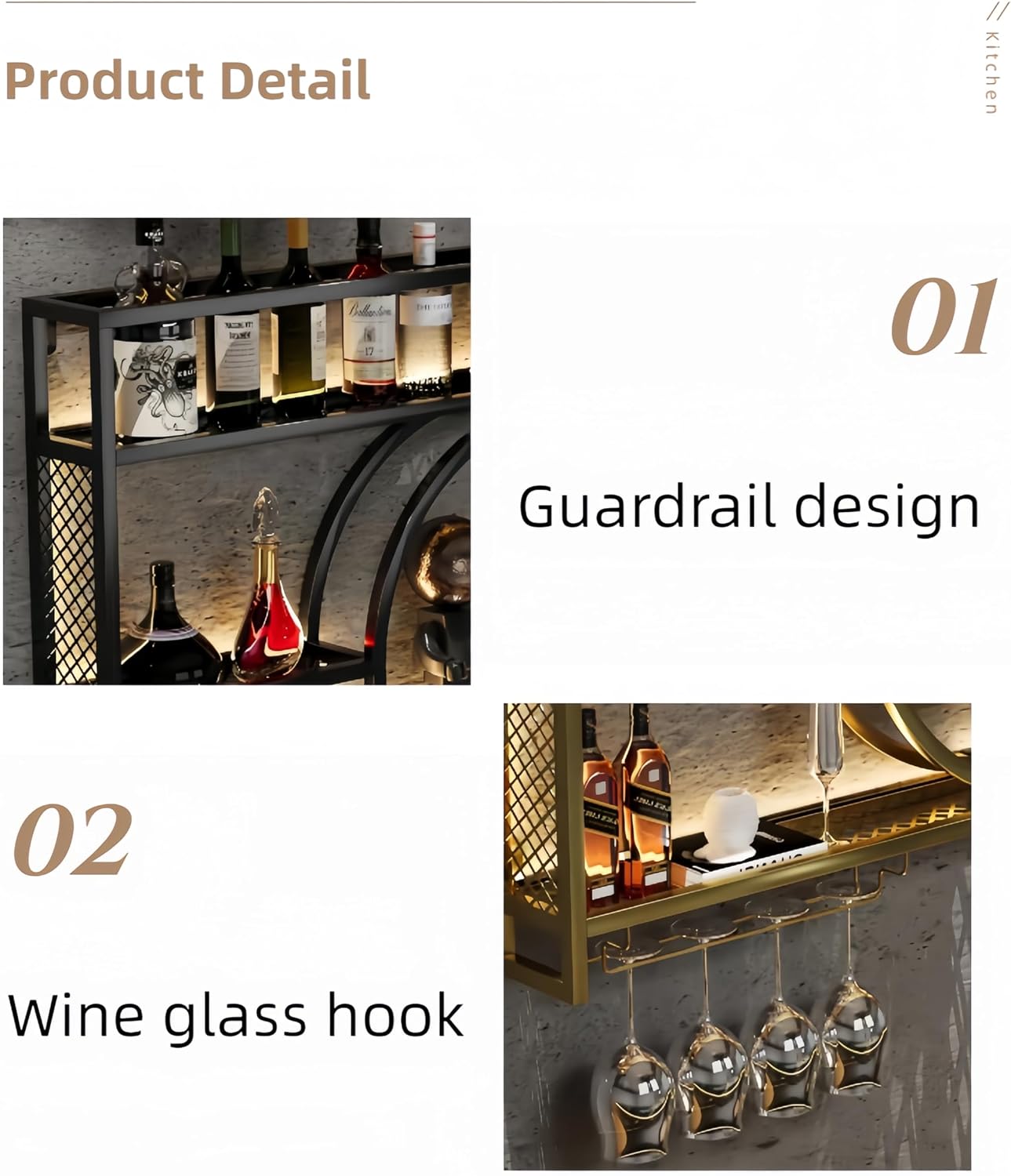 Mensola Portabottiglie da Pare - Home Bar Shelves recensione e prezzo