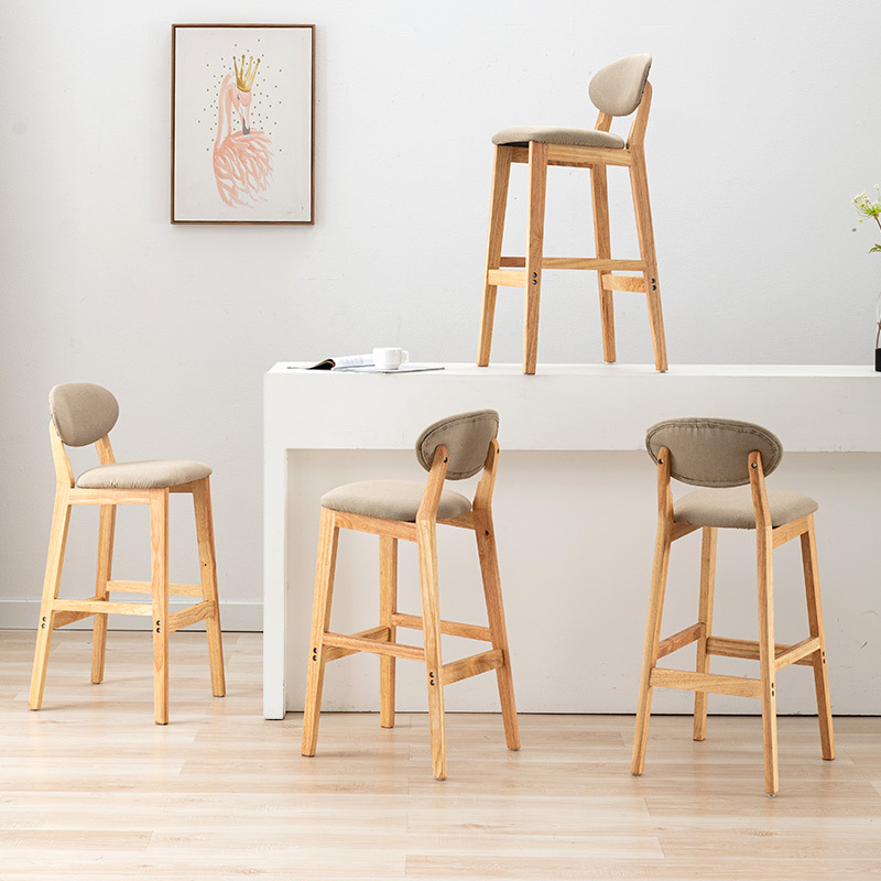 Semplice sedia da bar in legno - Home Bar Stools recensione e prezzo